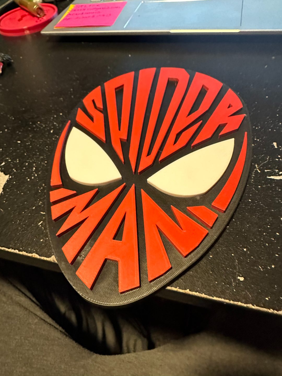#465 Spider-man - Layered - Word Wall Art — vue 2