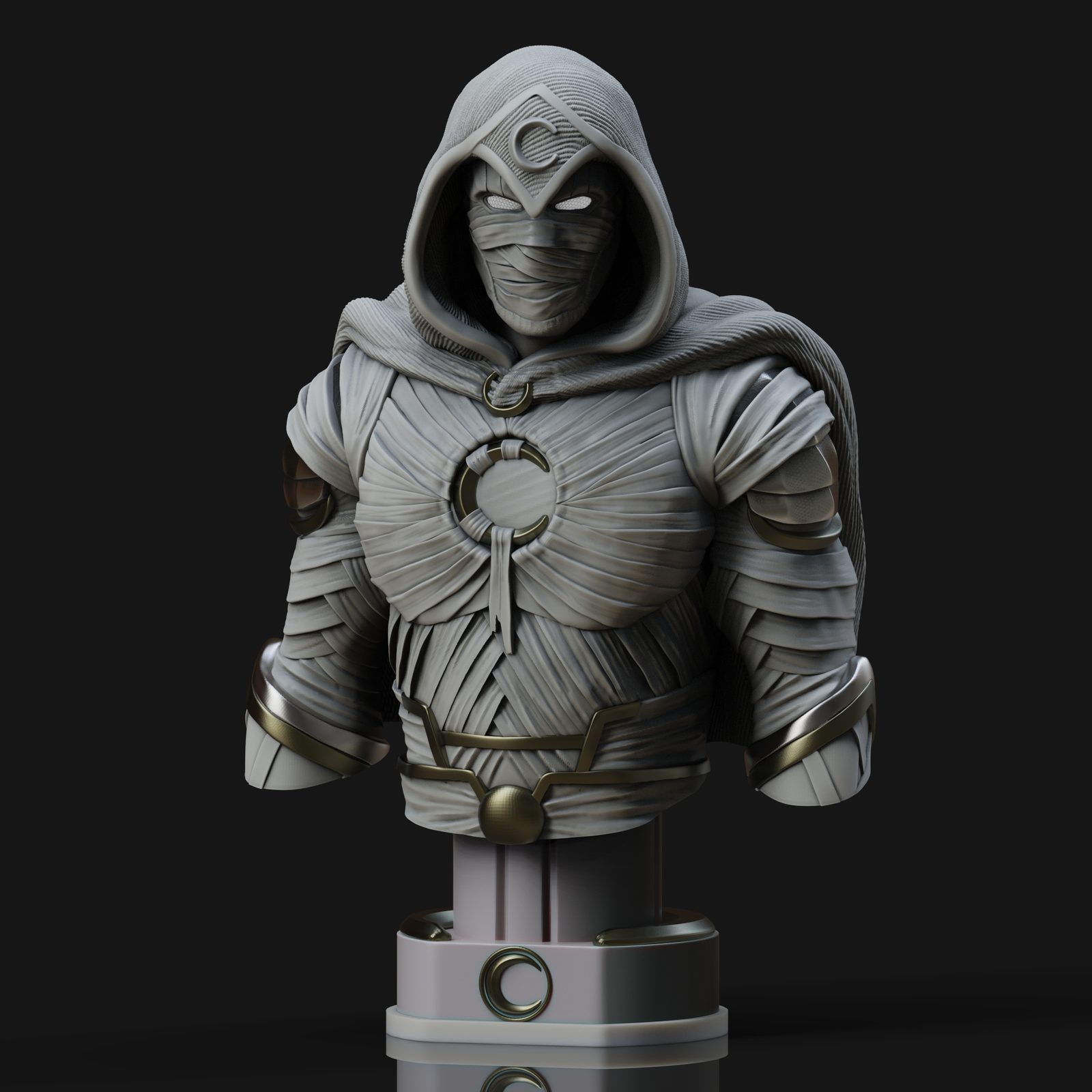 #484 Moon Knight Bust — vue 7