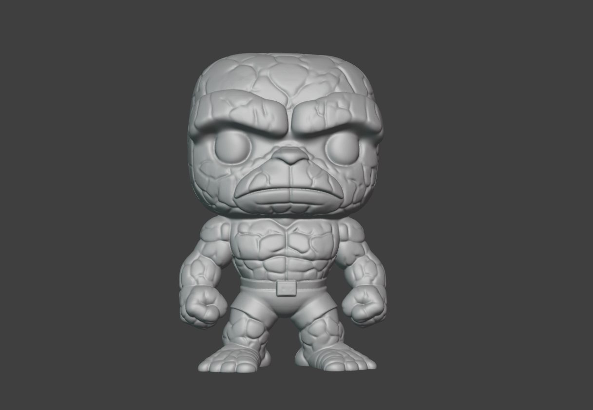 #485 The Thing (Marvel), Pop! style - AMS ready — vue 4