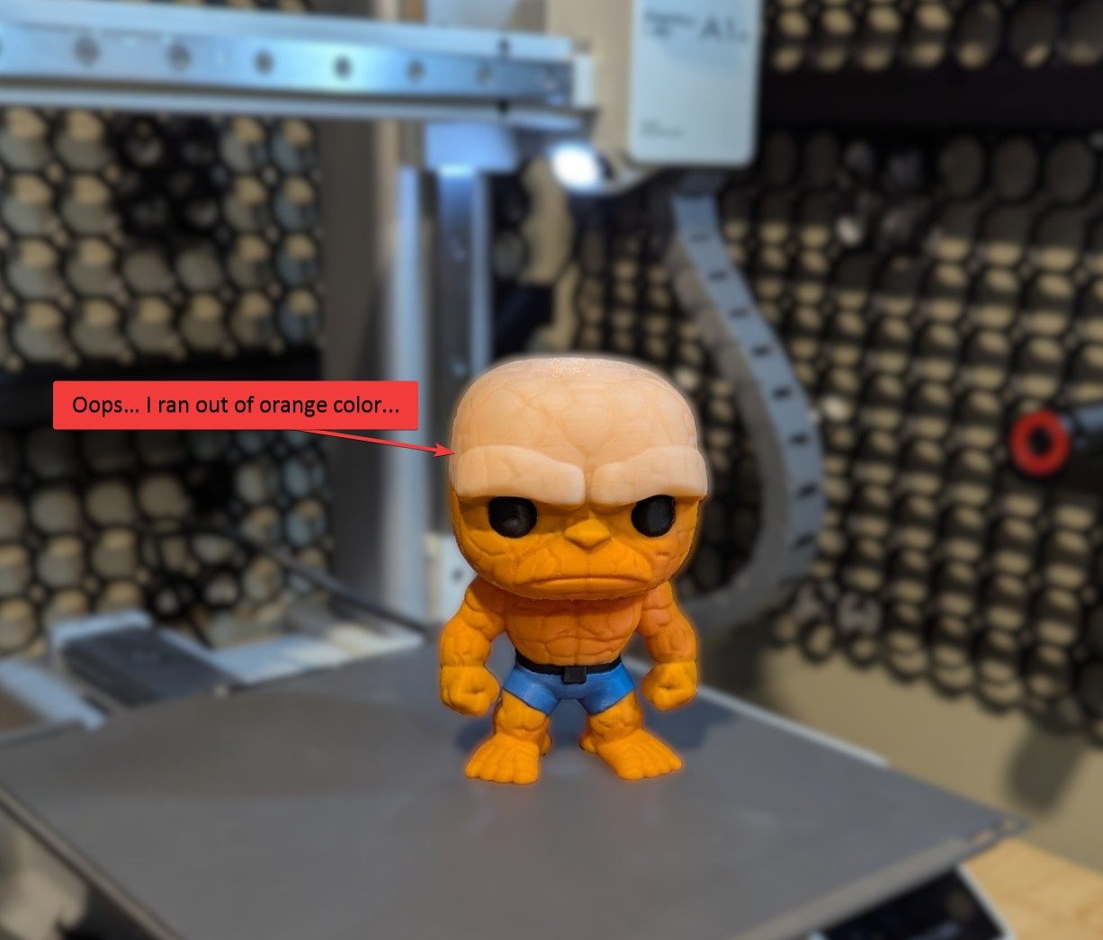 #485 The Thing (Marvel), Pop! style - AMS ready — vue 5