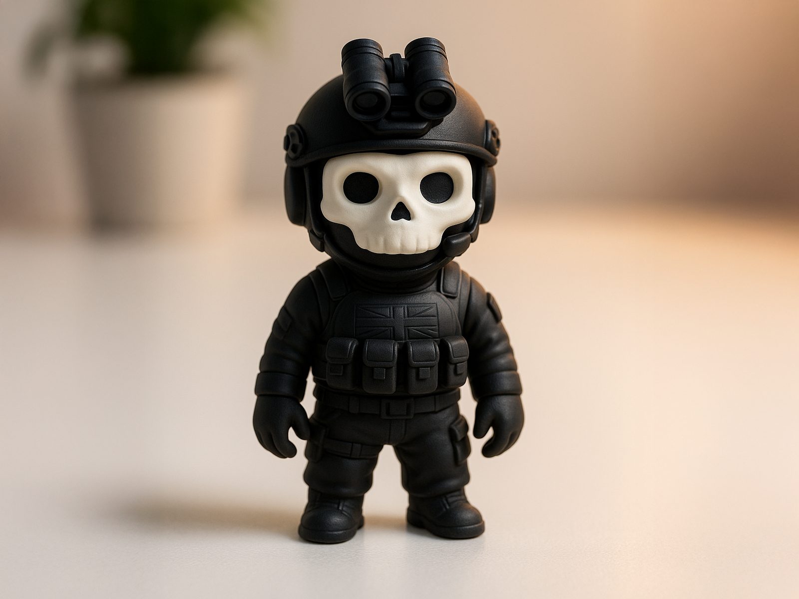 #486 Ghost – Gamer Mini Figure — vue 1
