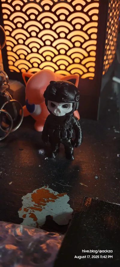 #486 Ghost – Gamer Mini Figure — vue 3
