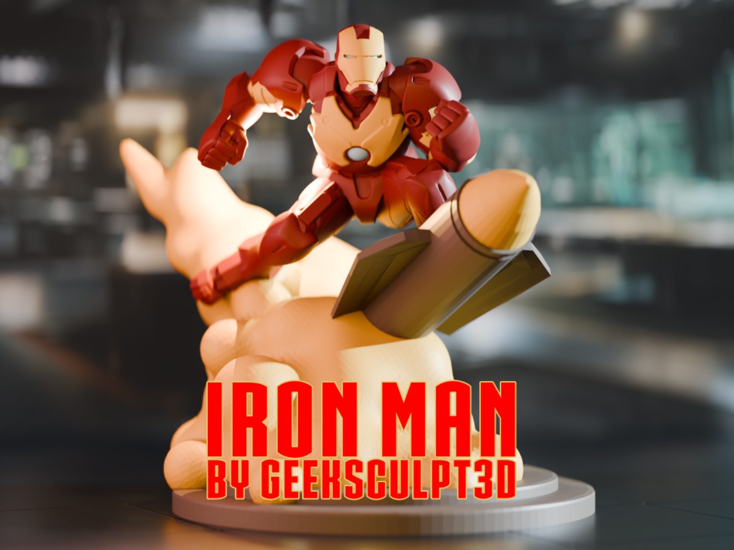 #486 Iron Man Model for Marvel Fans and Collectors — vue 2