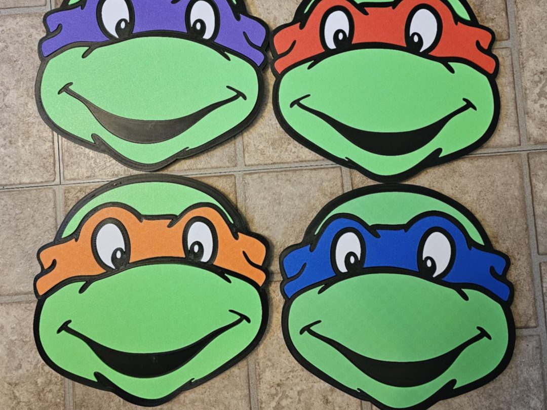 #497 TMNT Head - Wallpiece — vue 2