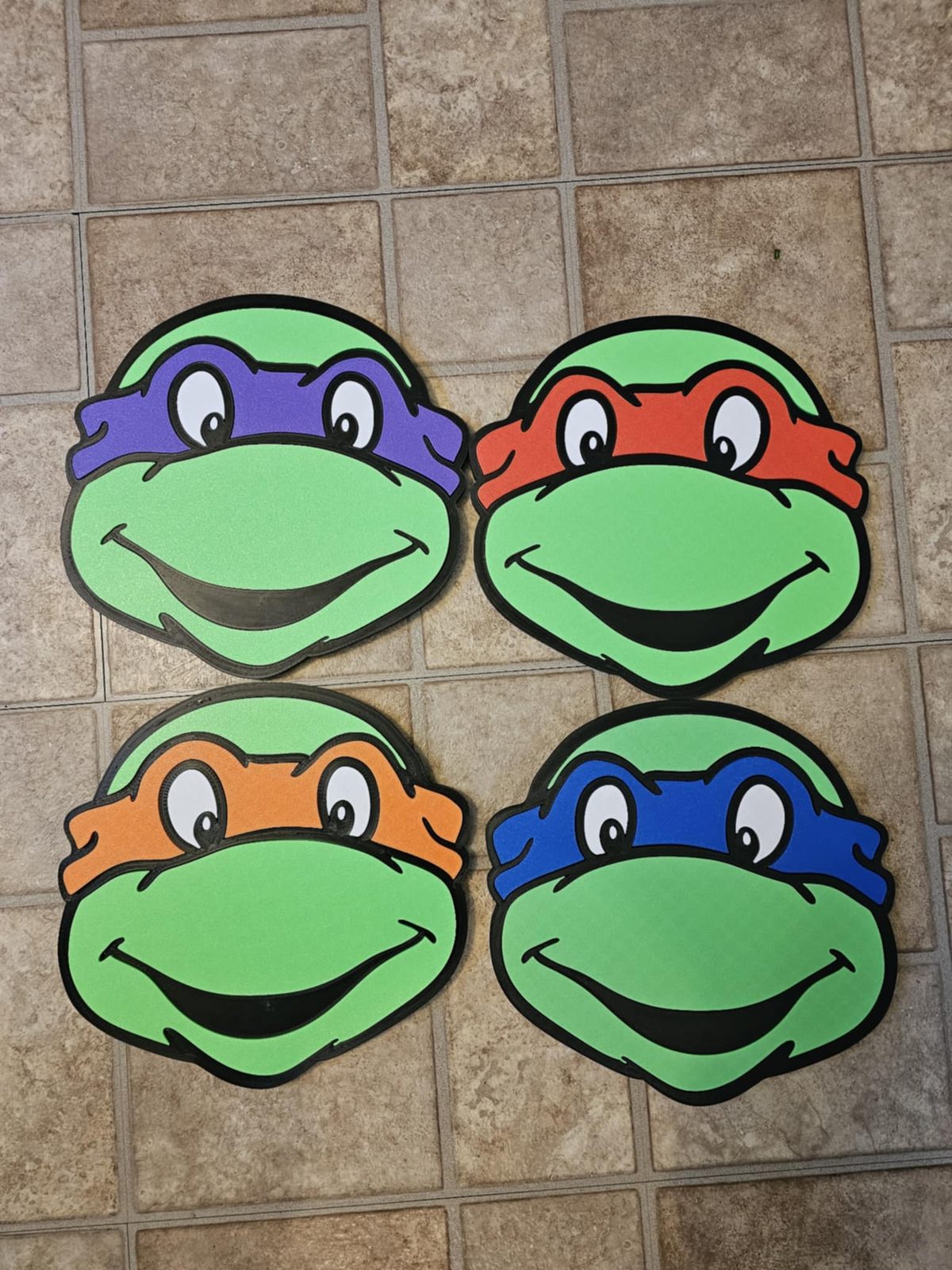 #497 TMNT Head - Wallpiece — vue 3