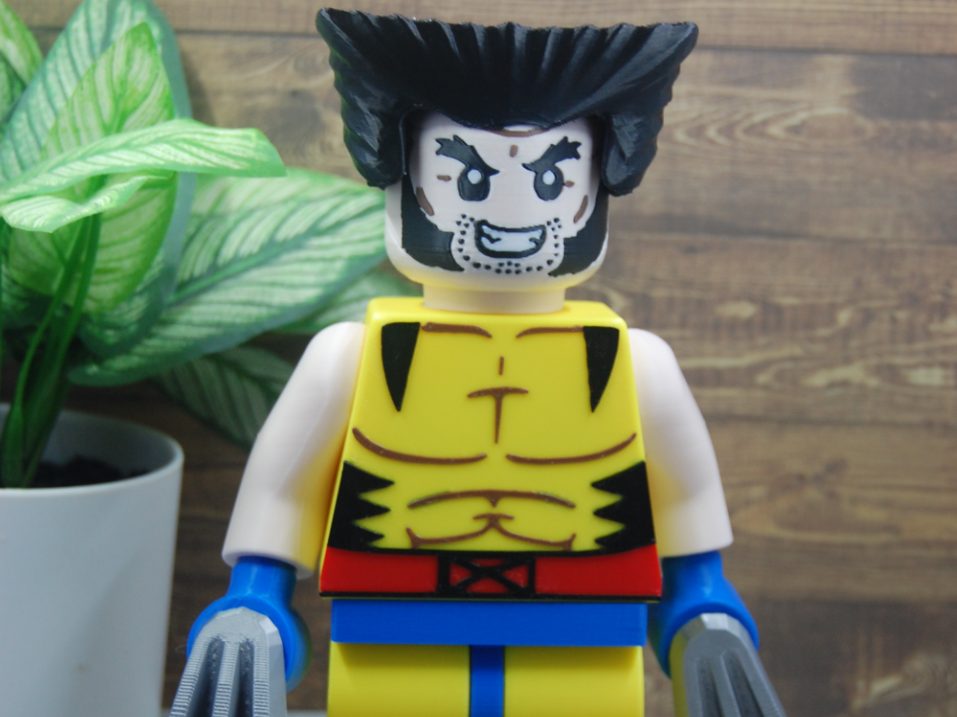 500% Brick Hero - Wolverine — vue 1