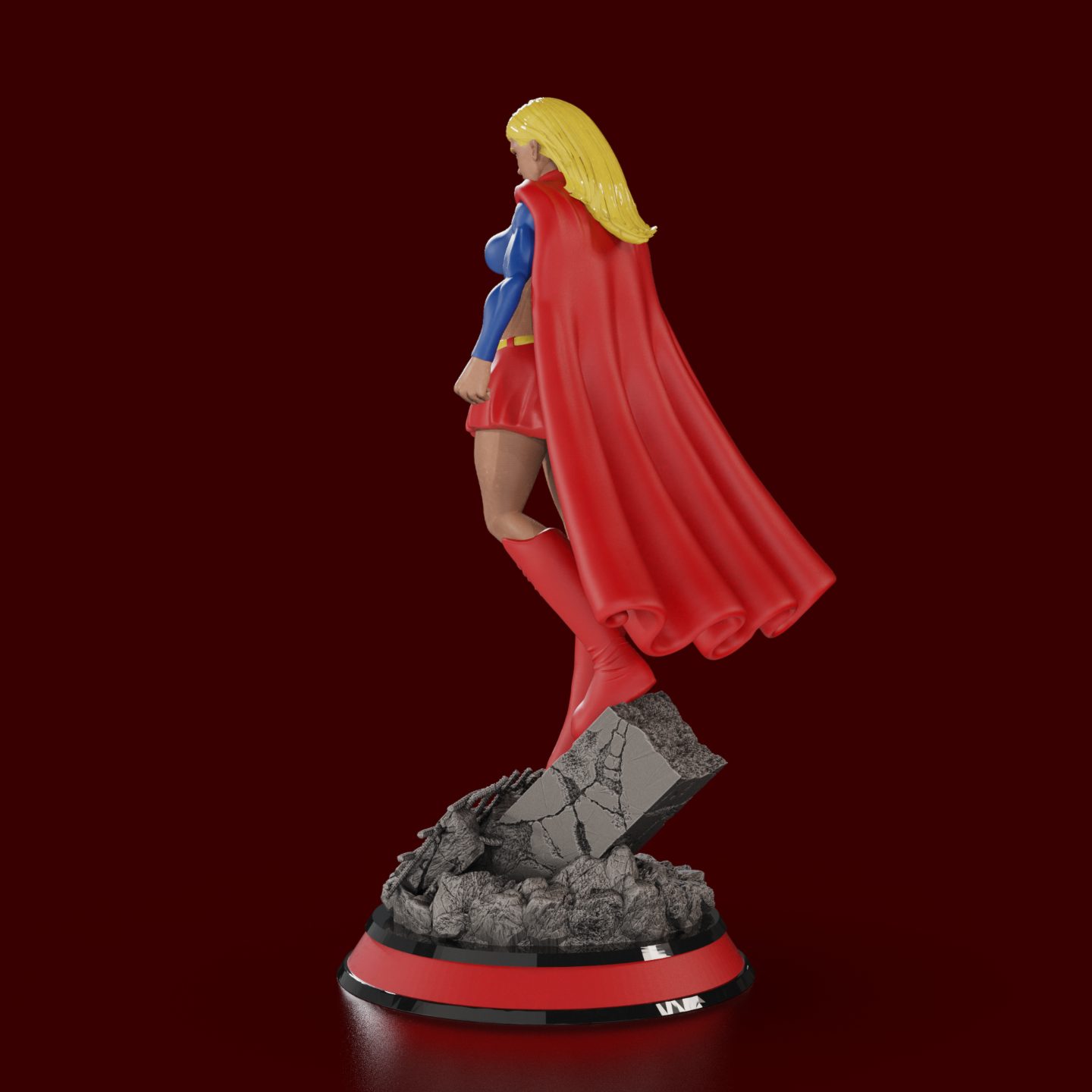 #503 Supergirl Bombshell (Pin-Up) 2 Prints color non — vue 9