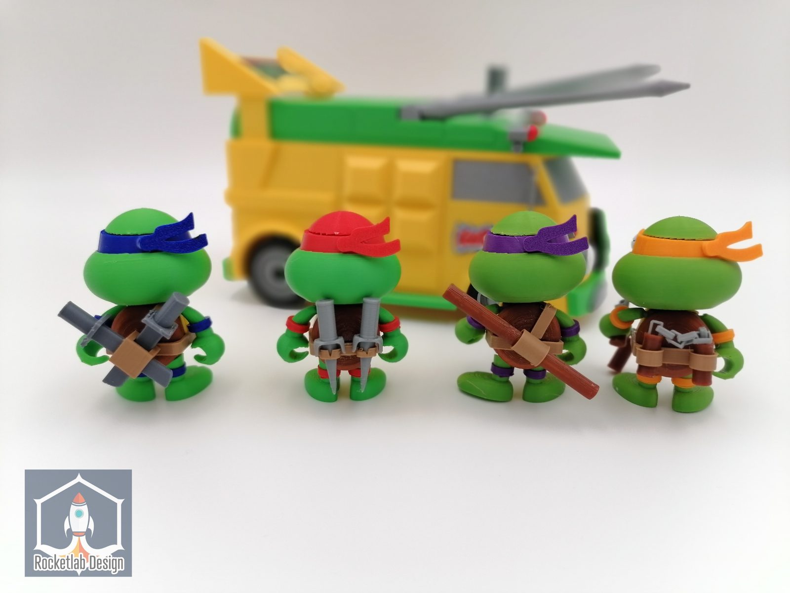 #505 TMNT Ninja Turtles Cute Minifigures — vue 12