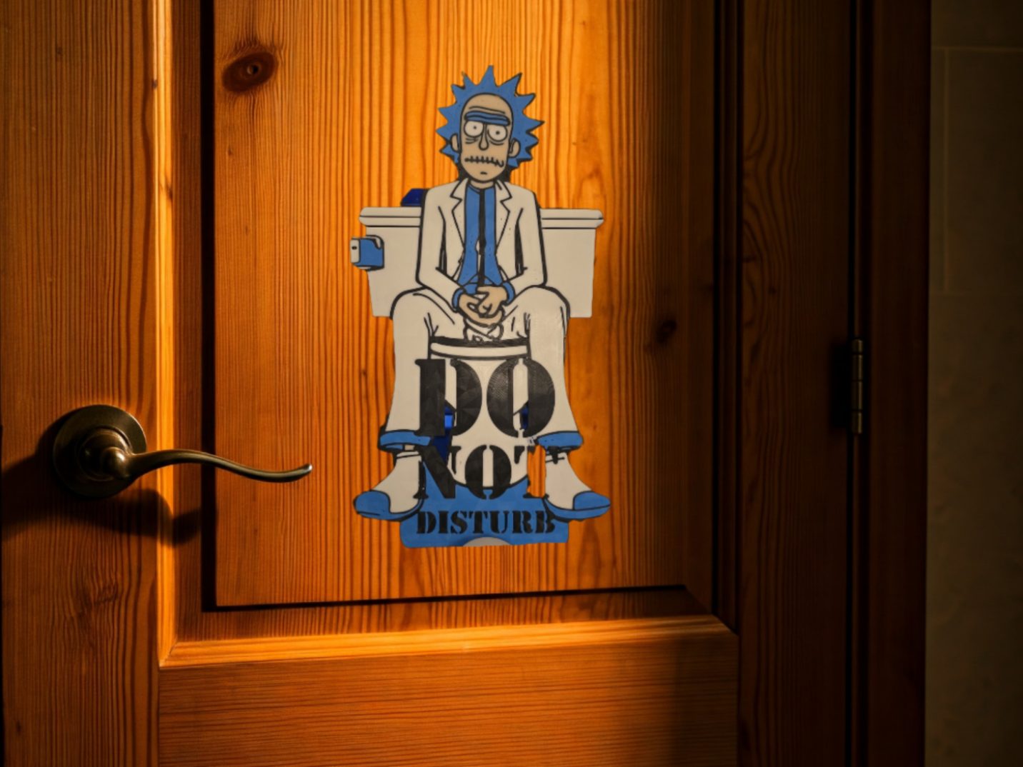 #516 RICK BATHROOM - DO NOT DISTURB — vue 1