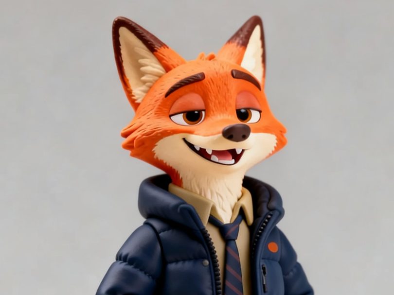 【狐尼克】疯狂动物城 羽绒服 狐狸 — vue 1