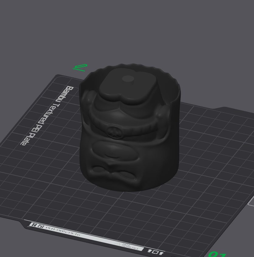 #530 Batman Planter — vue 3
