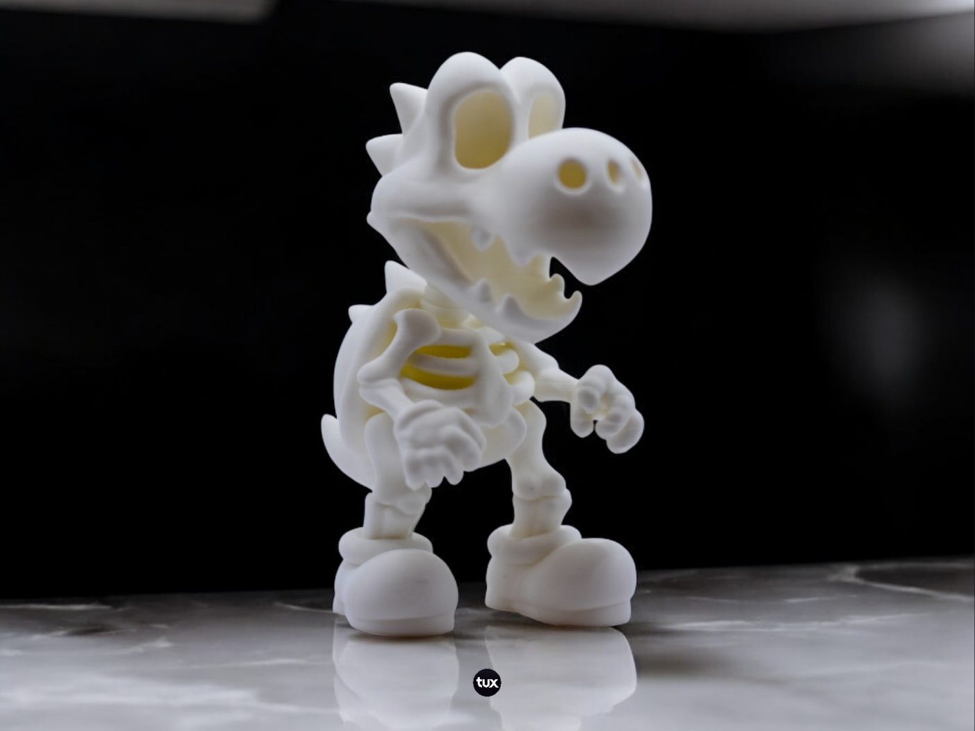 #531 DryBone Skelett Yoshi - FanArt — vue 1