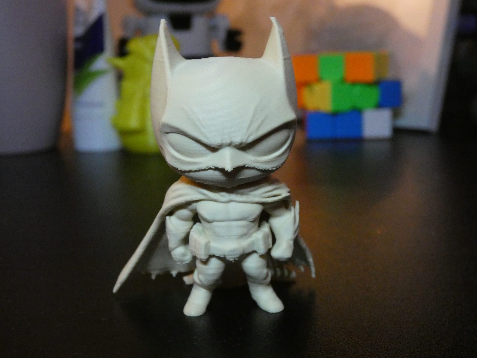 #532 Chibi Batman Statue - Cute Superhero Figure — vue 1