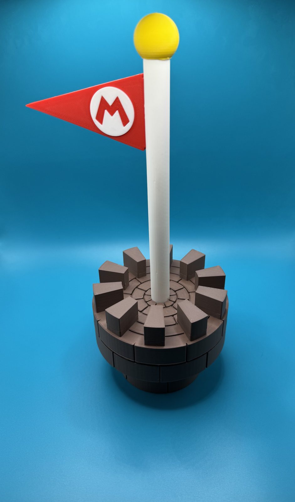 #533 Super Mario Goal Flag — vue 4