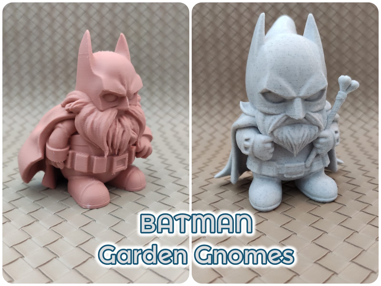 #534 Batman - Garden Gnomes (2pcs) — vue 3