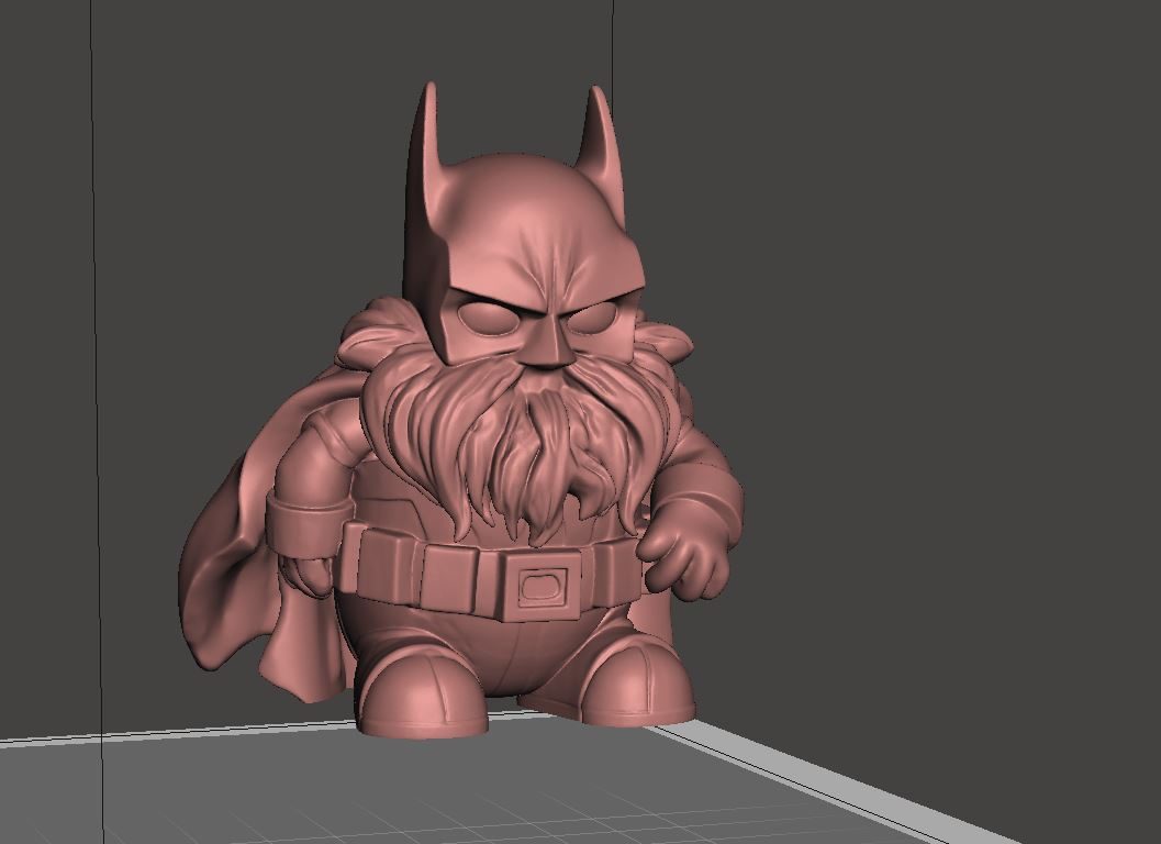 #534 Batman - Garden Gnomes (2pcs) — vue 4