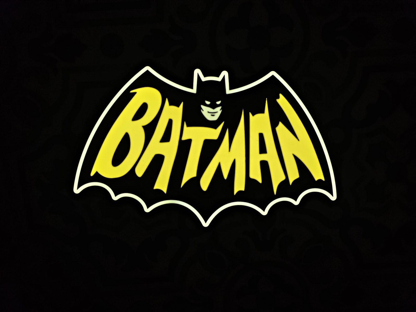 #542 Batman Retro LED Lightbox Sign — vue 3