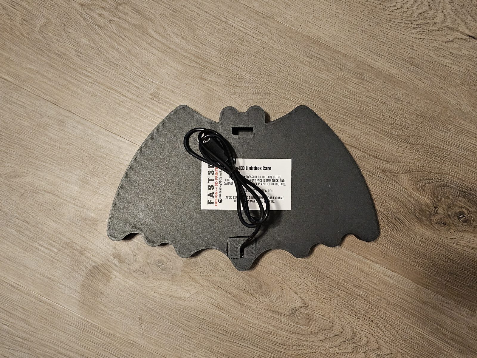 #542 Batman Retro LED Lightbox Sign — vue 4