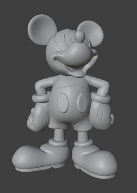 #554 Mickey Mouse Topolino — vue 8