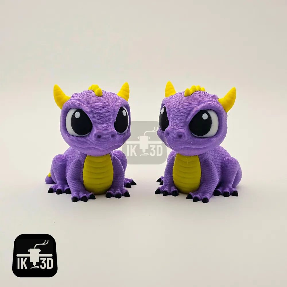#564 Adorable Baby Dragon No Supports — vue 4