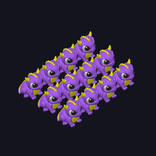 #564 Adorable Baby Dragon No Supports — vue 10