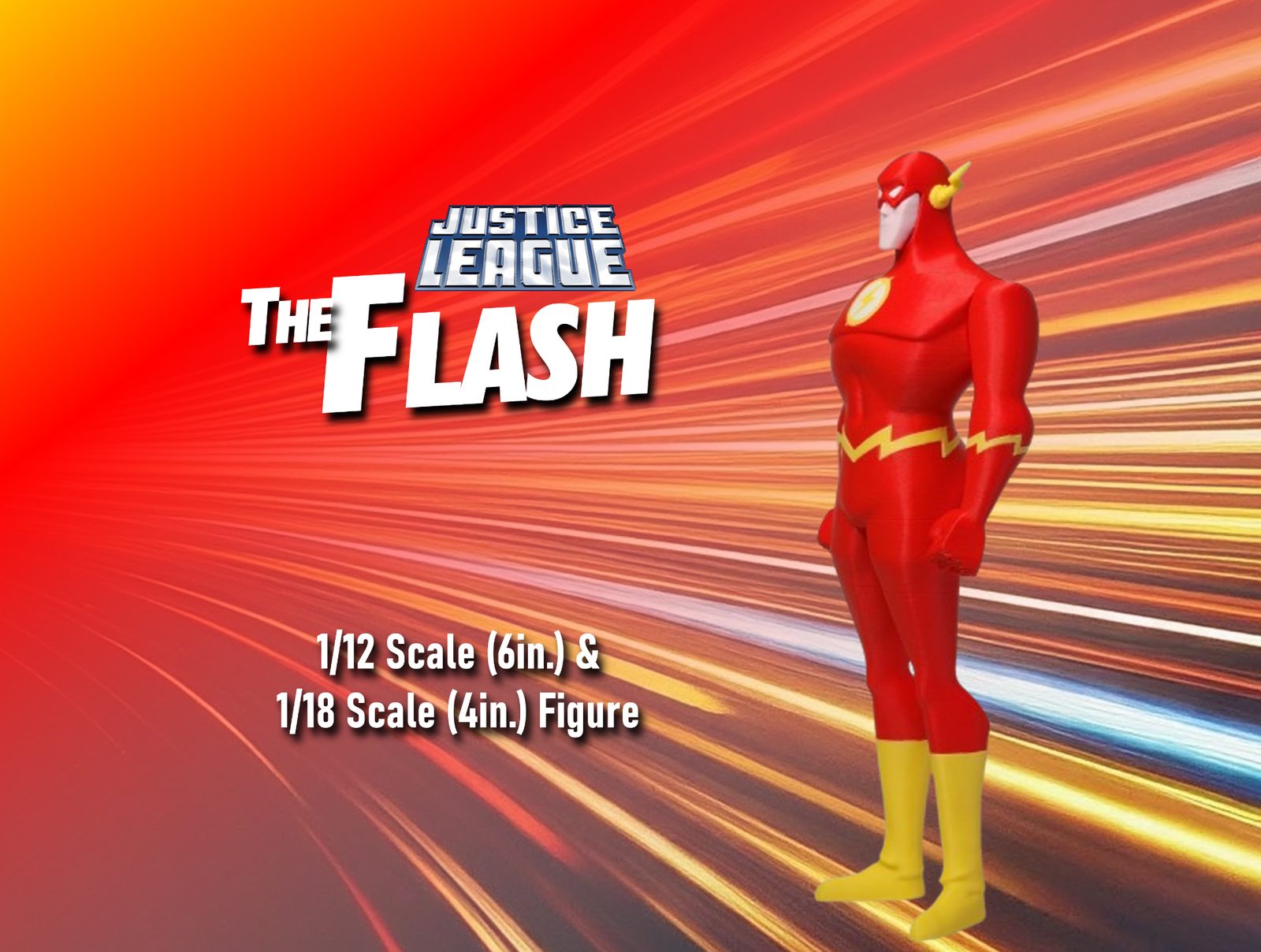 #570 The Flash Justice League Unlimited Figure — vue 3
