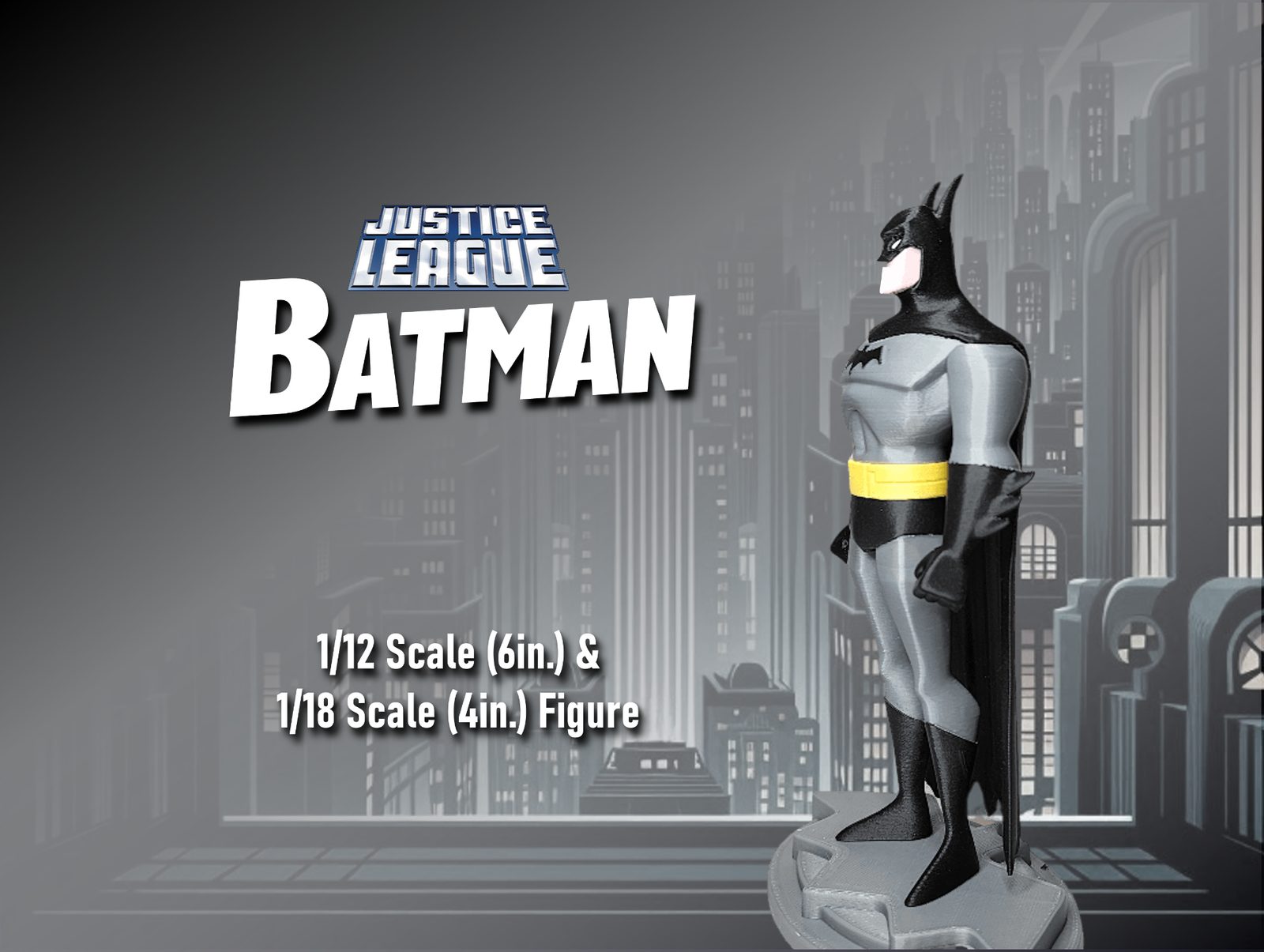 #576 Batman Animated Justice League Unlimited Figure — vue 4