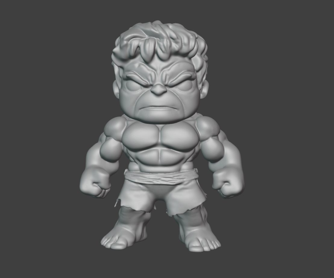 #584 Hulk (Marvel), Pop! style — vue 3