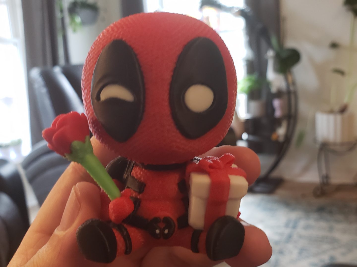 #605 Deadpool Chibi Valentine — vue 1