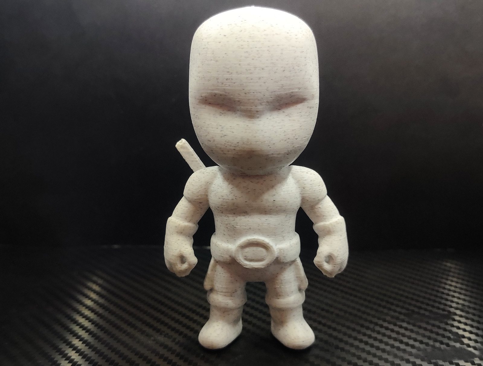 #608 Cute Deadpool Statue - Big Head — vue 6