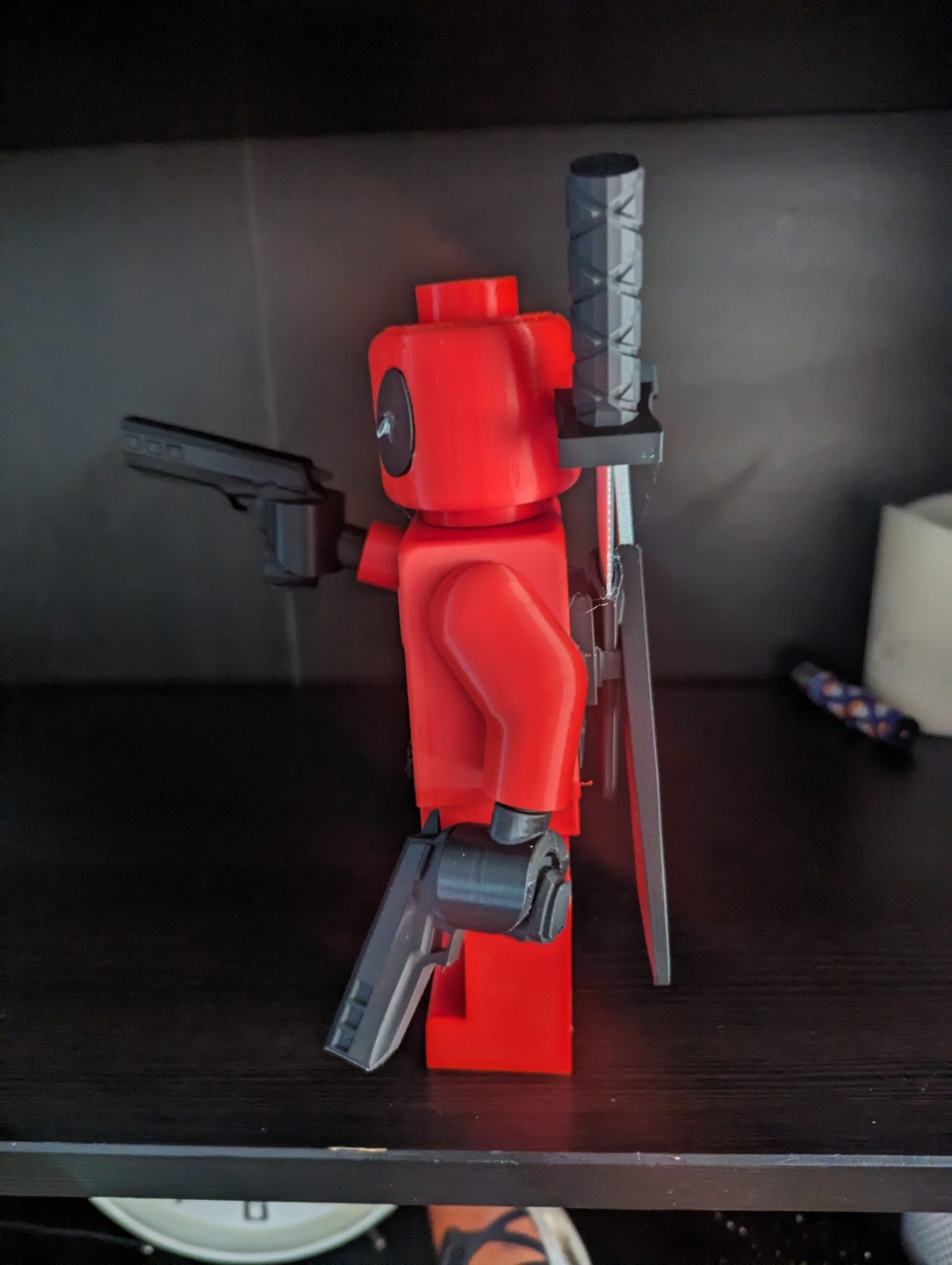 #617 Deadpool Brick Character — vue 4