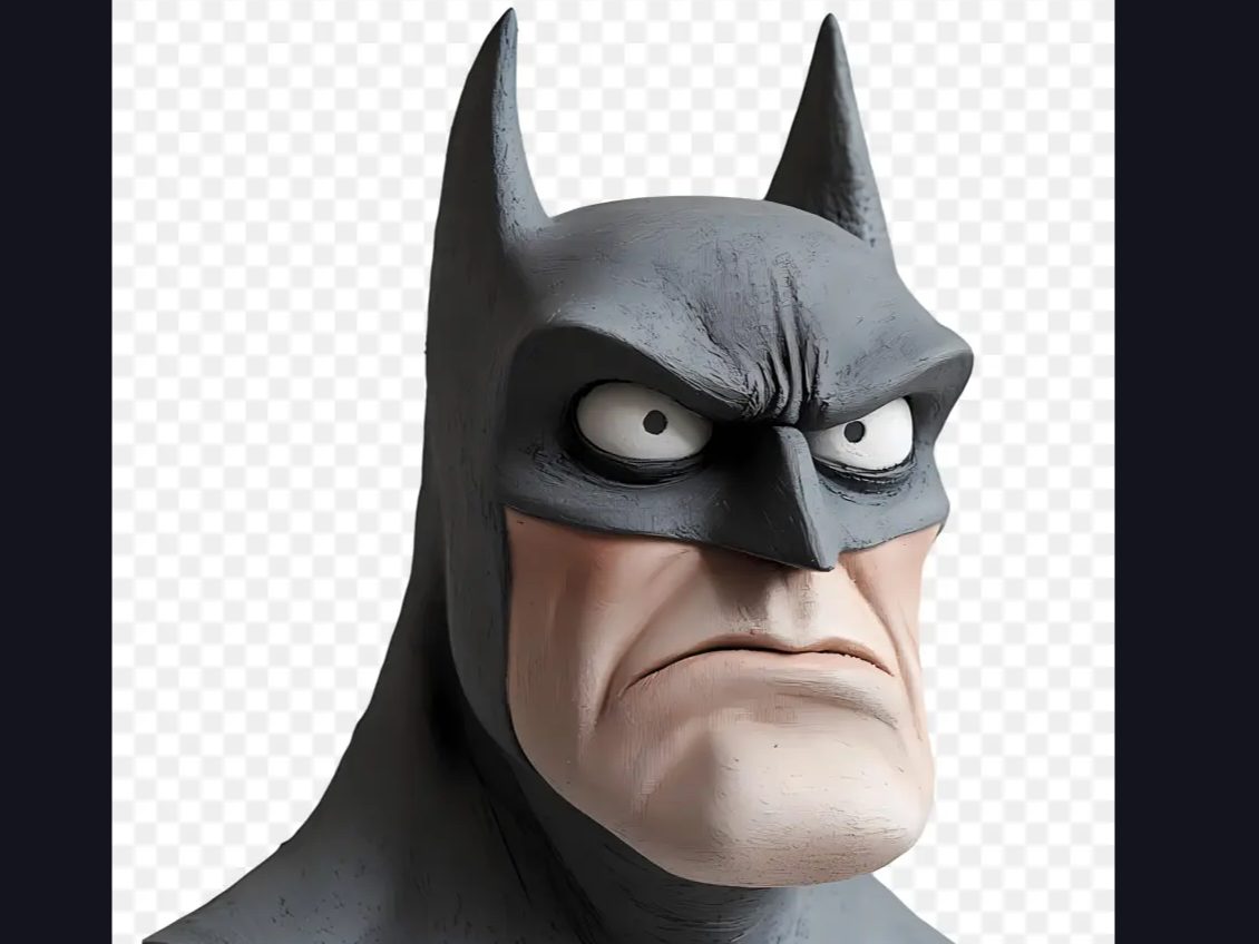 #620 Heavy metal Batman bust — vue 2