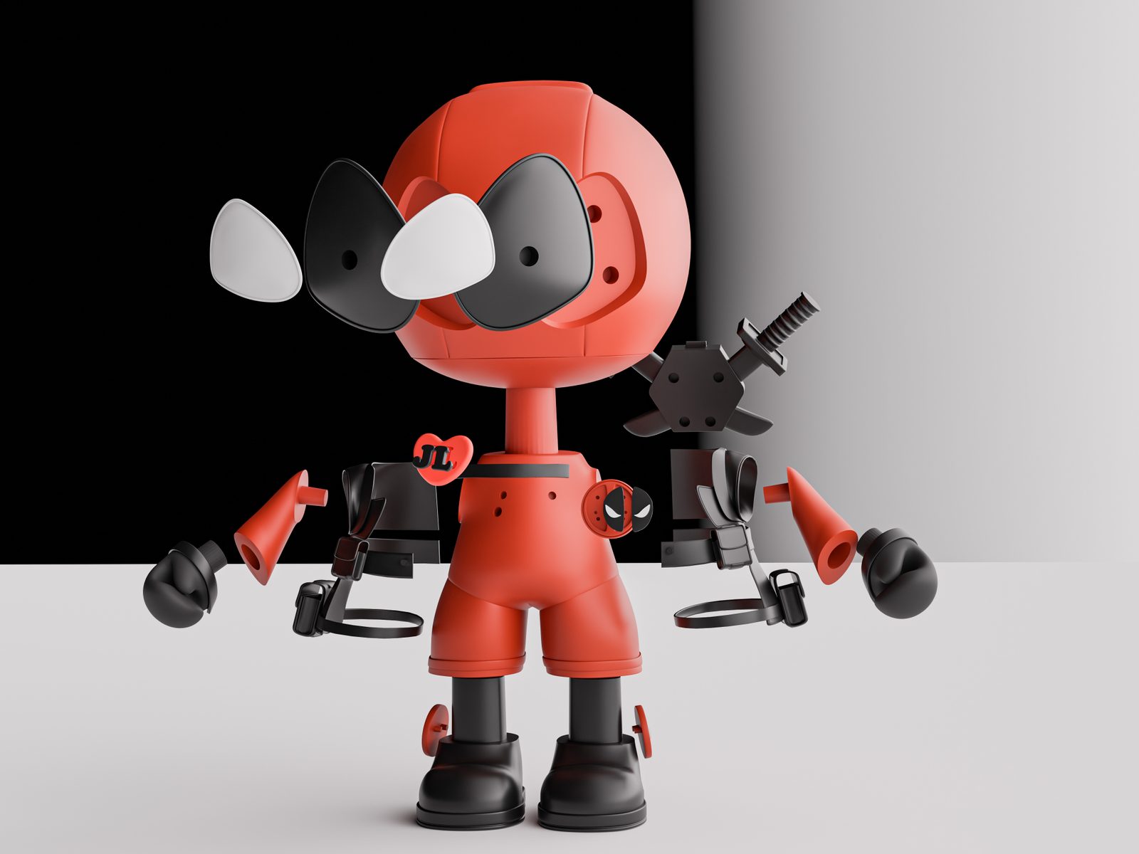 #635 AMS Q DeadPool — vue 3