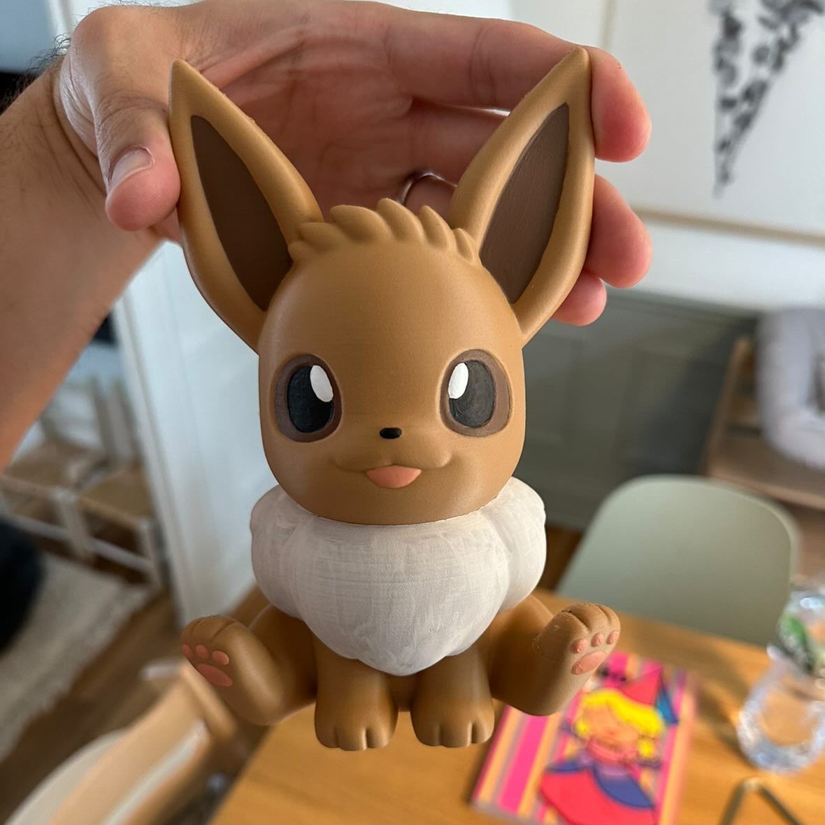 #671 Pokemon-Chibi Eevee (NO SUPPORT) — vue 9