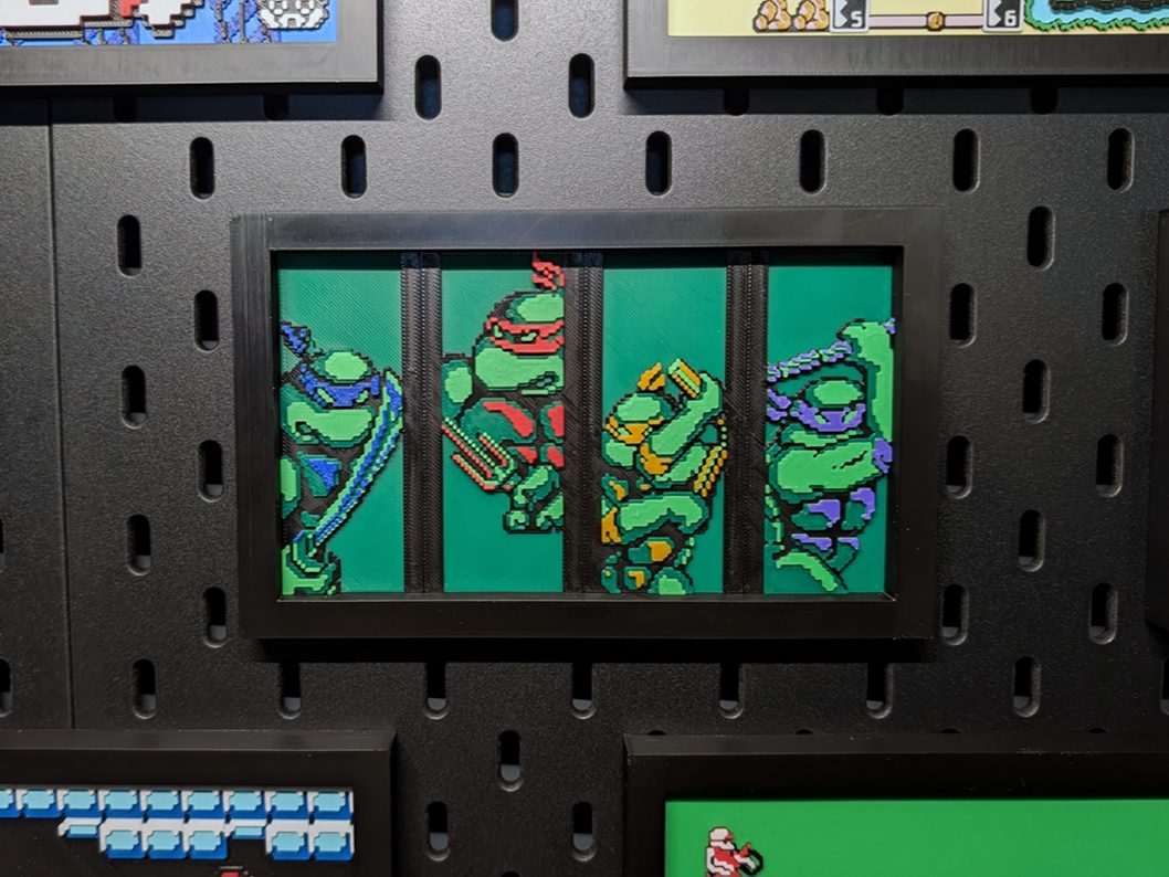 #683 Teenage Mutant Ninja Turtles Wall Art — vue 1