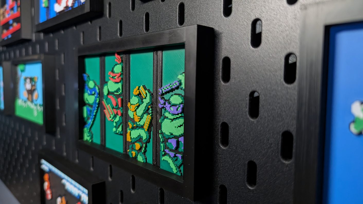 #683 Teenage Mutant Ninja Turtles Wall Art — vue 4