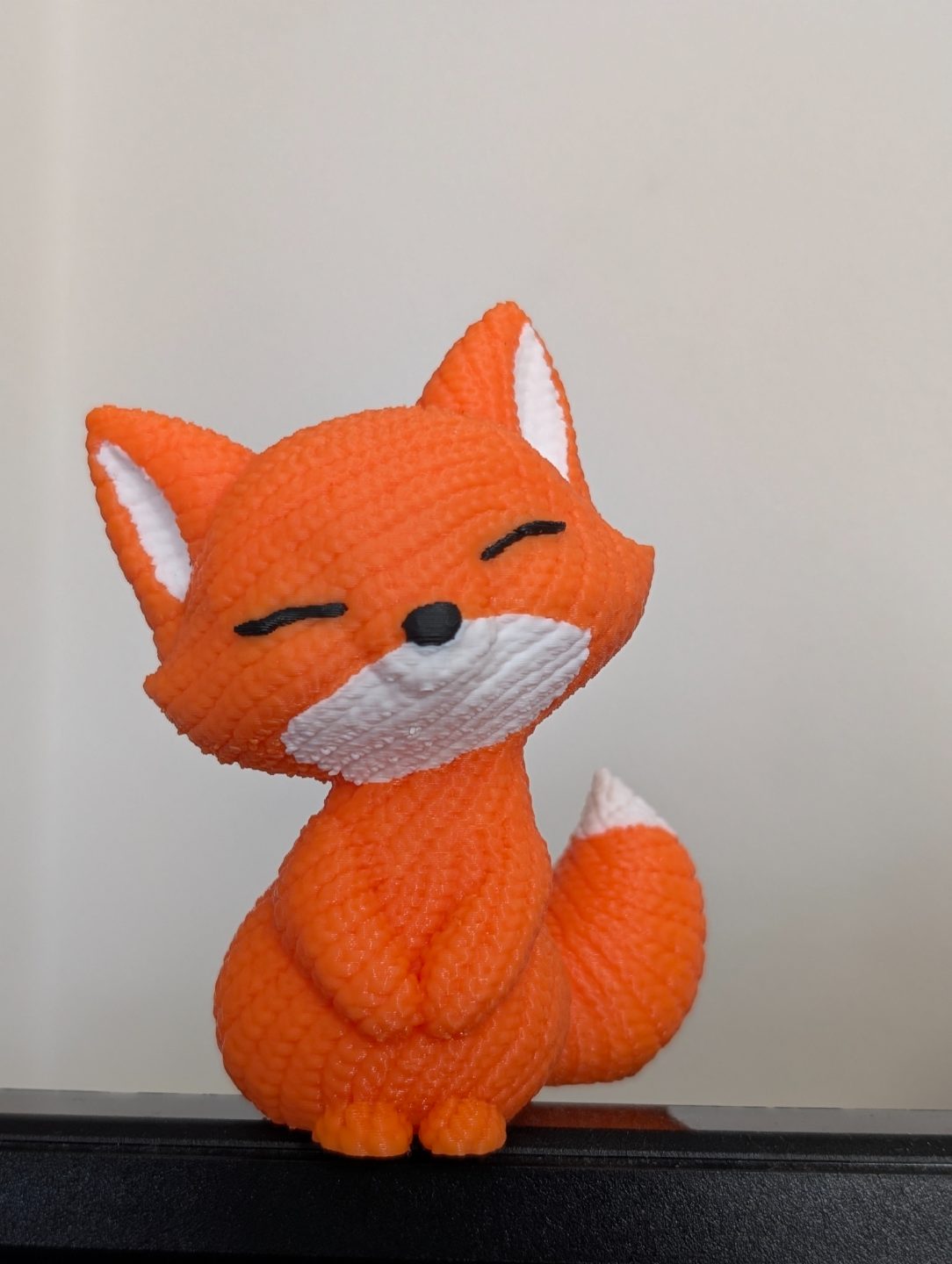 #685 Knitted Cute Fox — vue 3