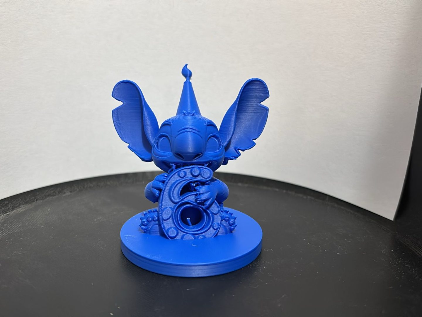 #715 Stitch Age 6 Birthday Topper — vue 1