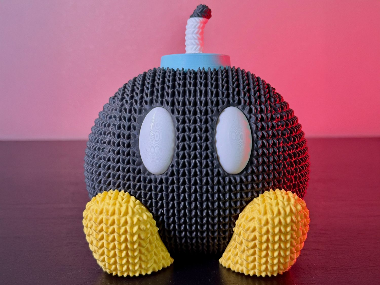 #724 Cute Knitted Super Mario Bob-omb — vue 10