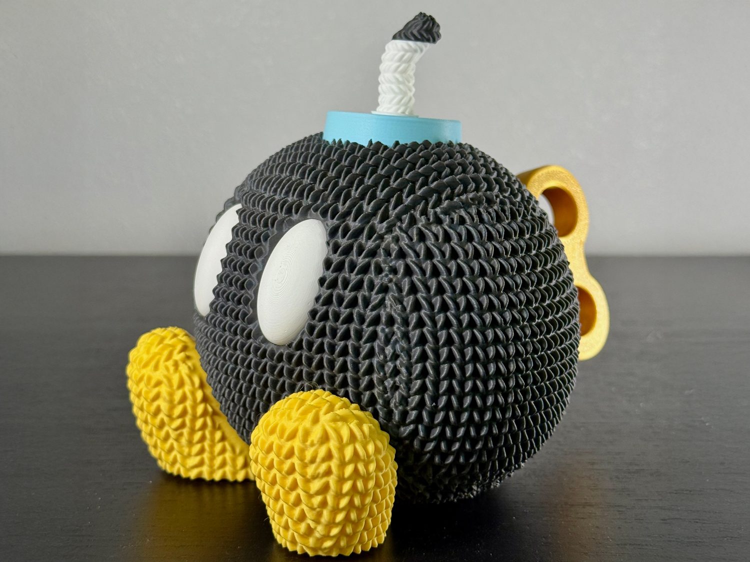 #724 Cute Knitted Super Mario Bob-omb — vue 11