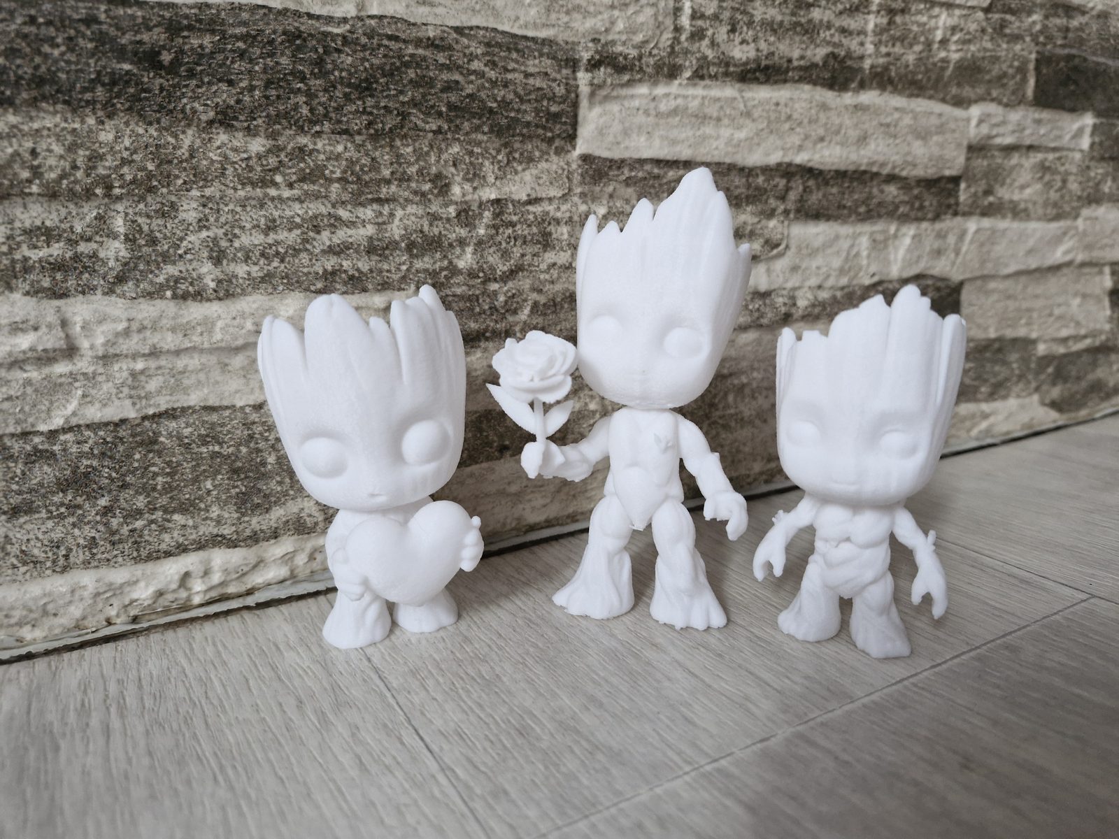 #728 3D Printed Baby Groot Figure — vue 6