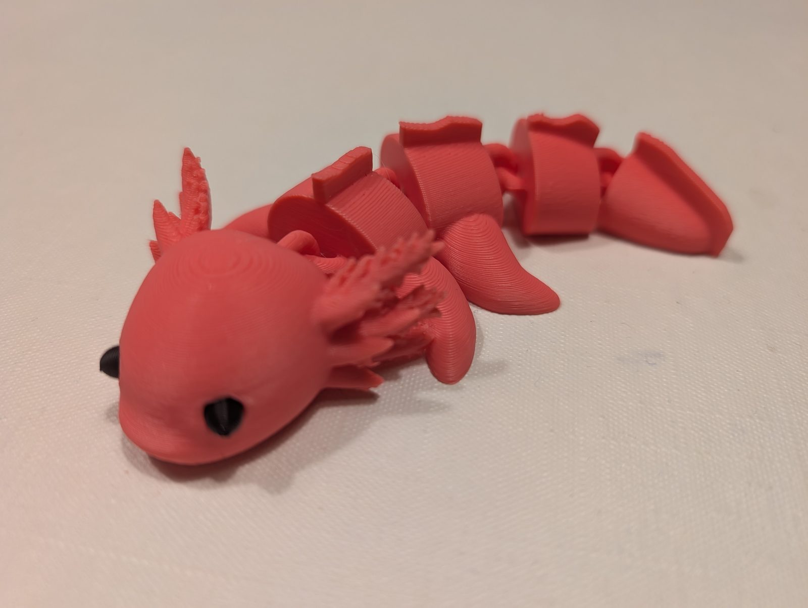 #730 Amazing Axolotl - Articulated Fidget Axolotl — vue 3