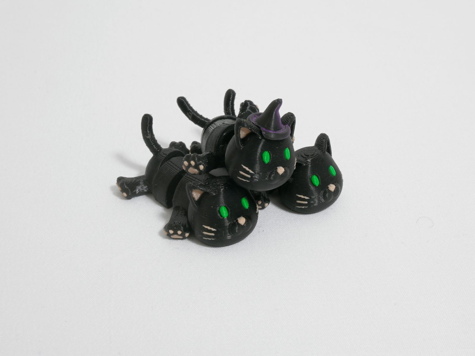#736 Articulated Pocket Pets – Black Cat — vue 9