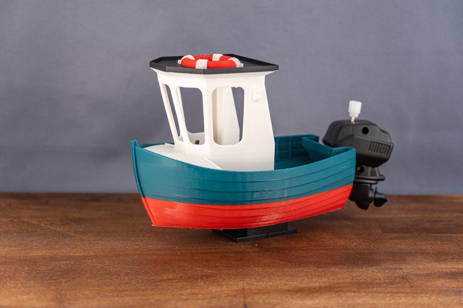 #737 Boat Model 010 - The windup-motor boat — vue 13