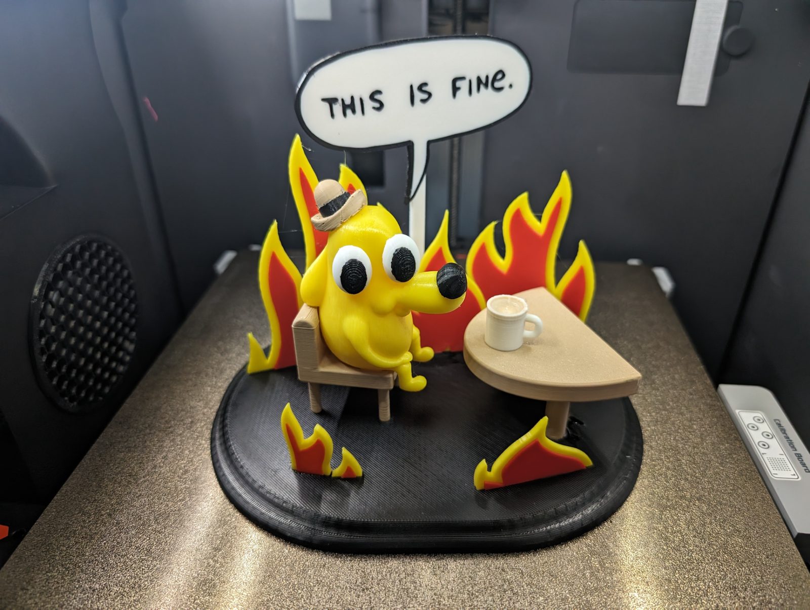 #742 This is fine dog — vue 2