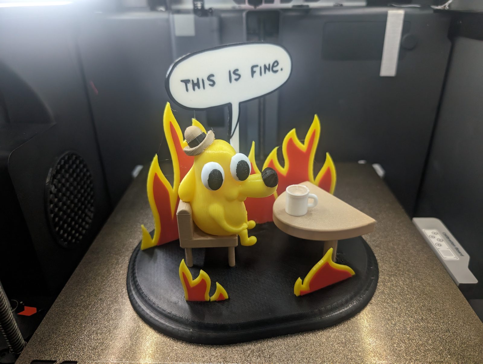 #742 This is fine dog — vue 7