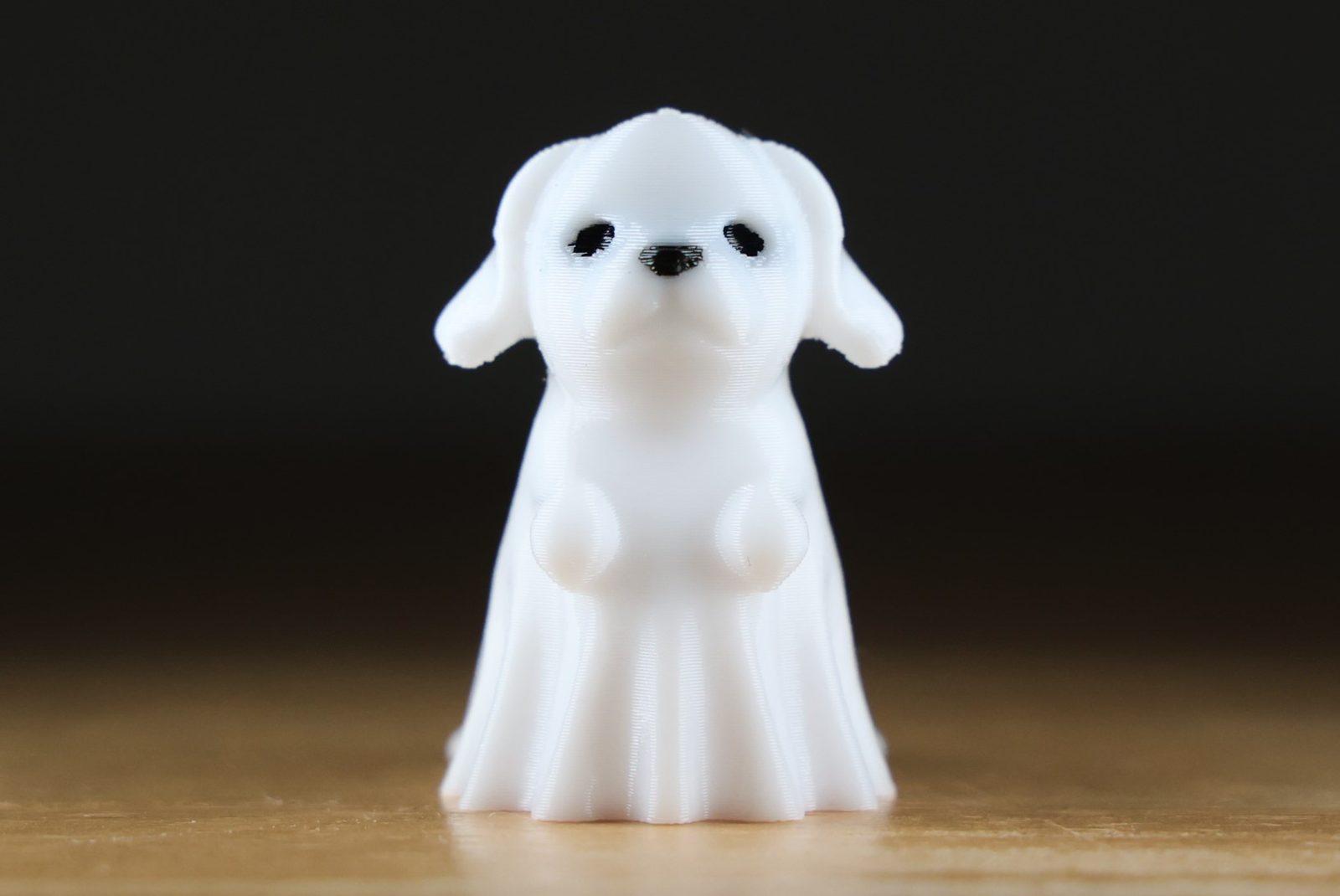 #743 Cute Ghost Dog — vue 1
