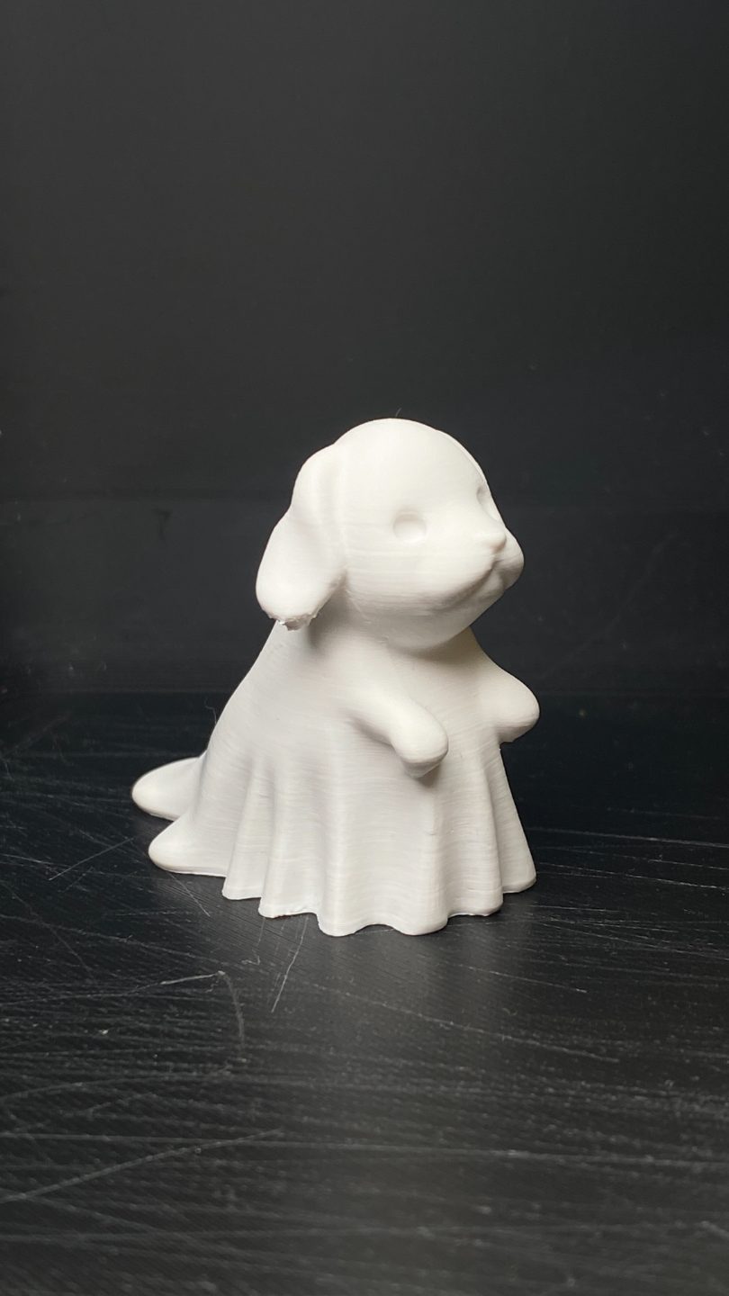 #743 Cute Ghost Dog — vue 2