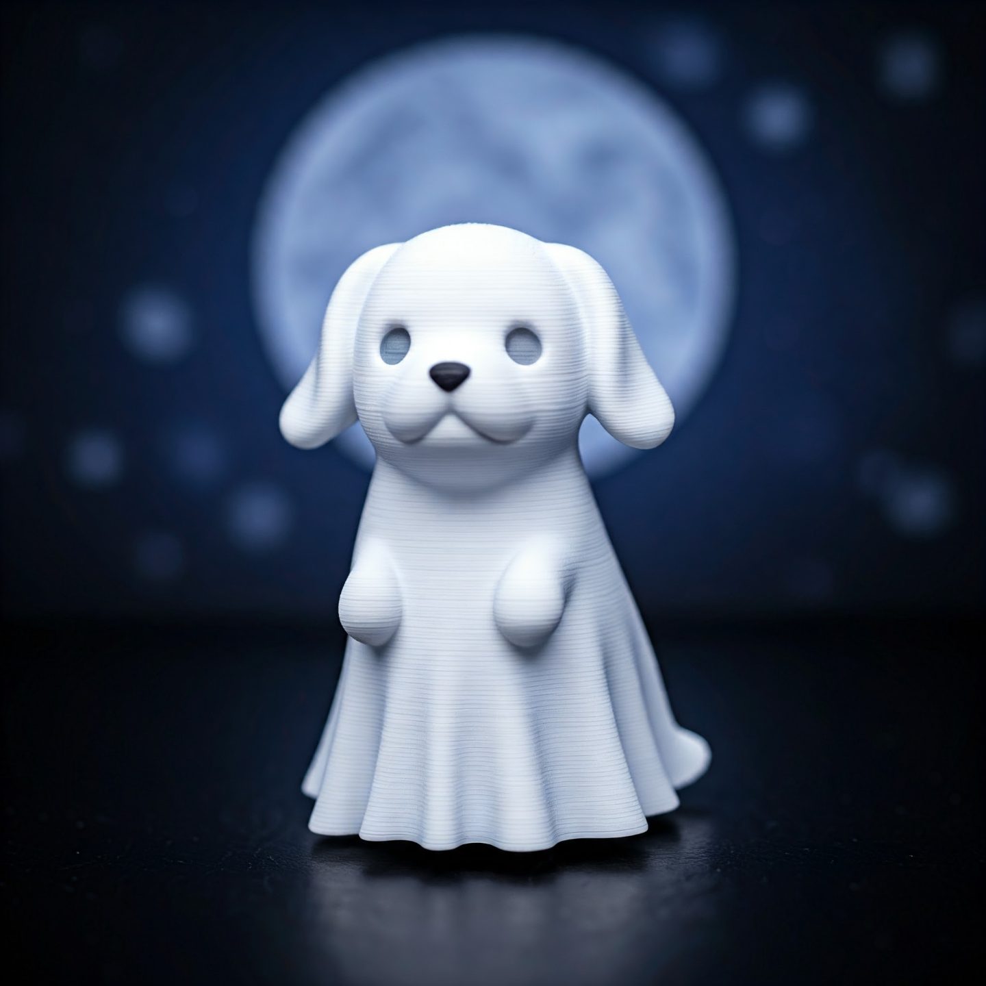 #743 Cute Ghost Dog — vue 6