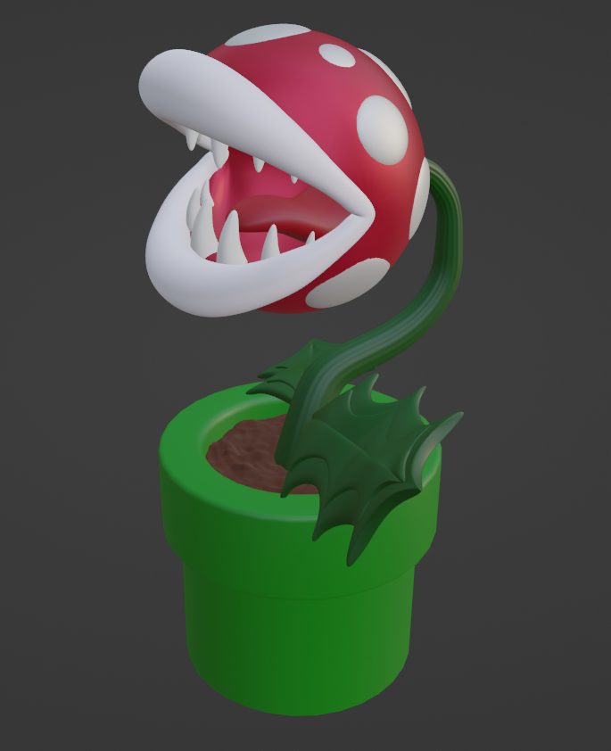 #762 Mario Piranha Plant — vue 6